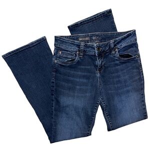 Kut From The Kloth Natalie High Rise Boot Cut Dark Wash Jeans 6S